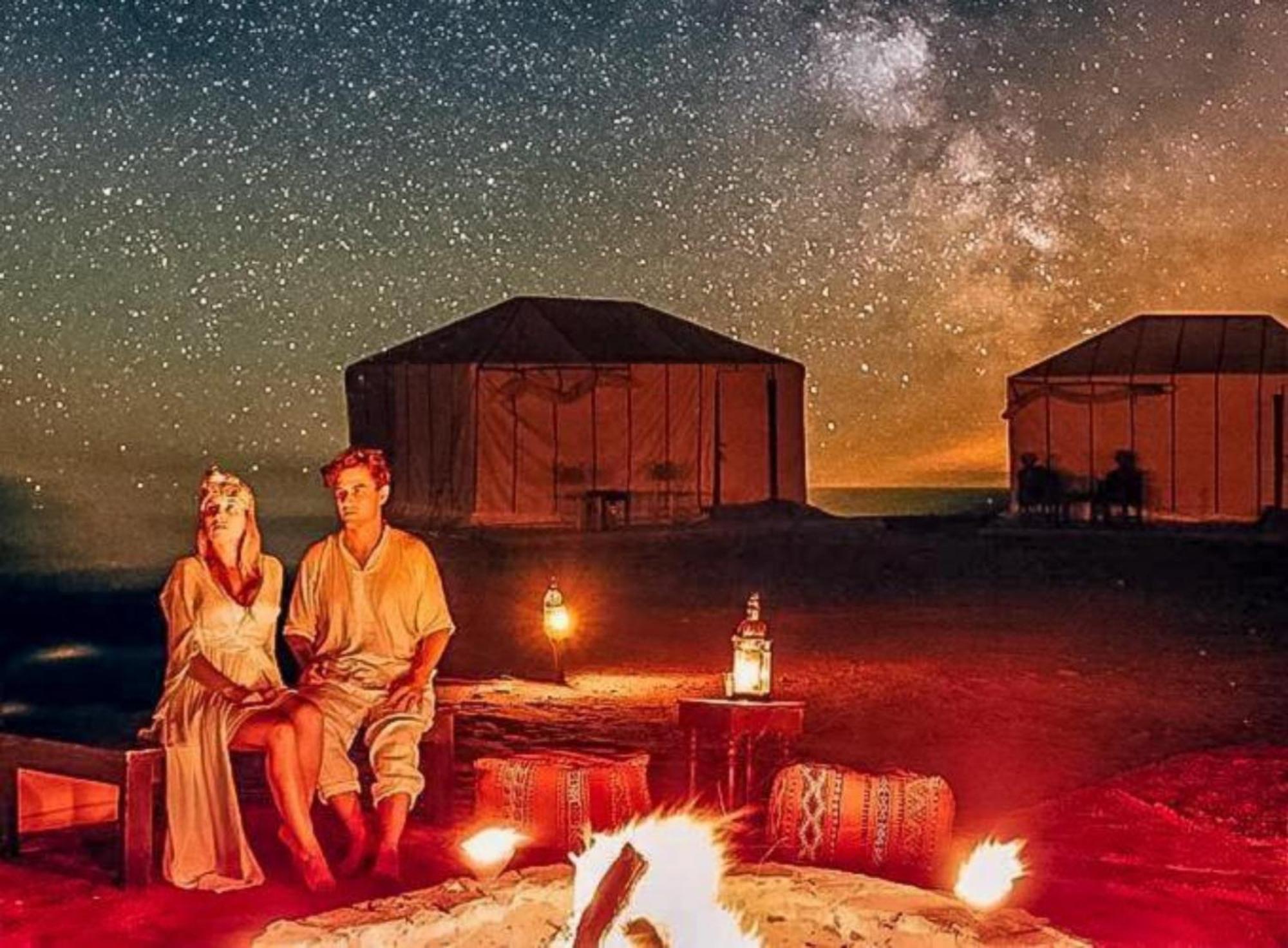 Desert Paradise Luxury Camp Merzouga Bagian luar foto